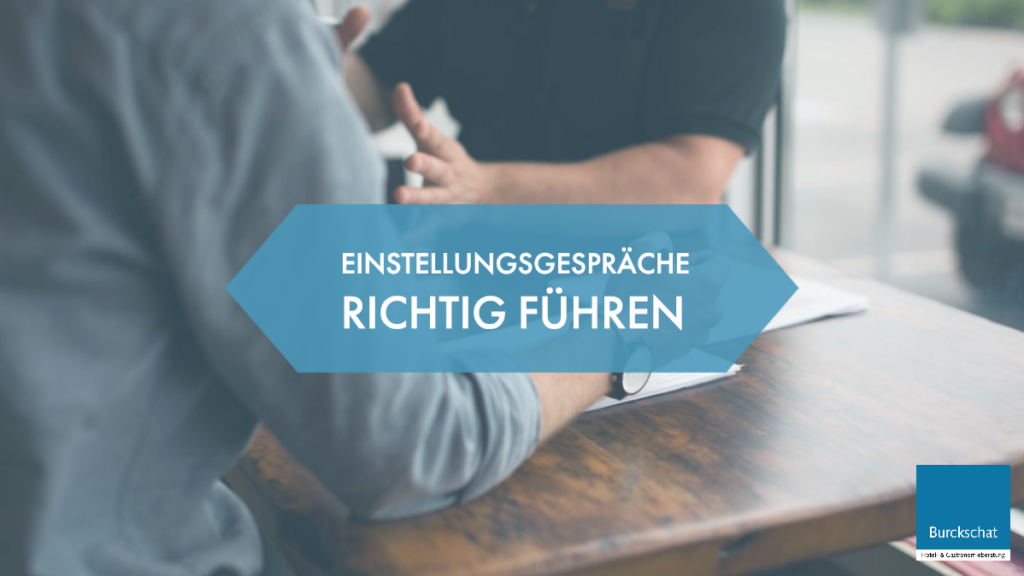 Titelbild Einstellungsgespräche